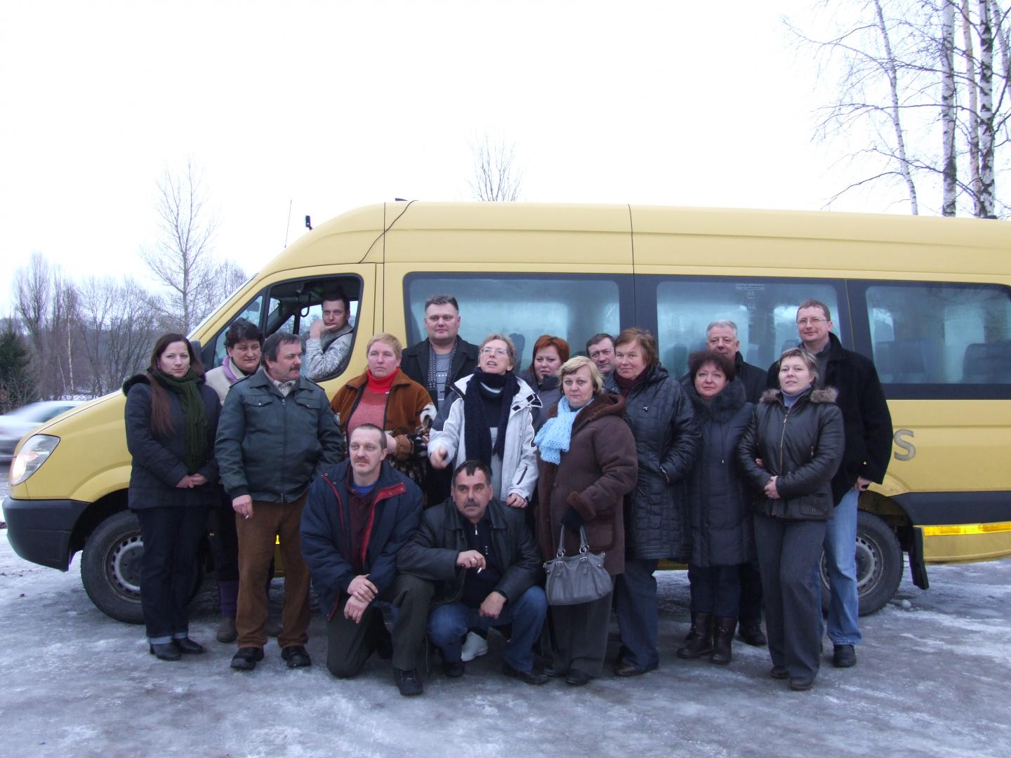 Saulėtekių bendruomenės išvyka į Sartus 2013-02-03